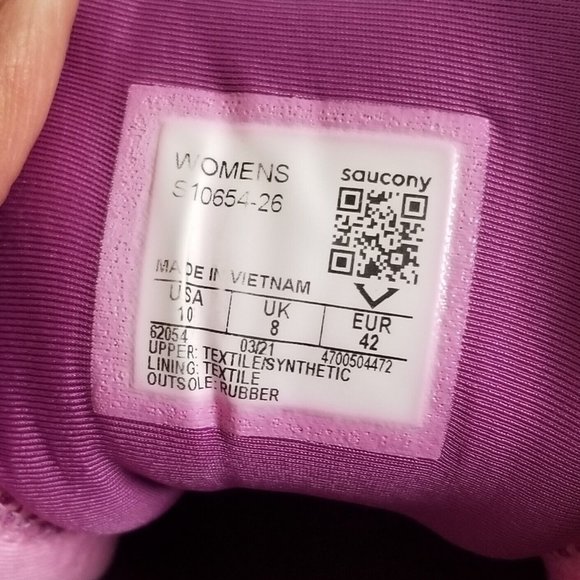 SAUCONY Guide 14 Sz 10 42 Pink Running Shoes Future Spring Sneakers - Picture 11 of 13